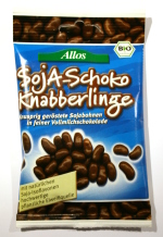 Sojabohnen in Milchschokolade (Allos)