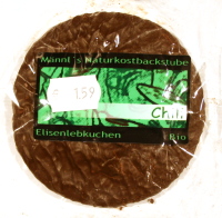 Elisenlebkuchen mit Chili aus Biozutaten